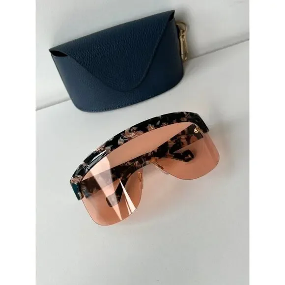 SALE! NEW Loewe LW40034U Shield Mask Sunglasses in Orange SALE! NEW Loewe LW40034U Shield Mask Sunglasses in Orange main image 3